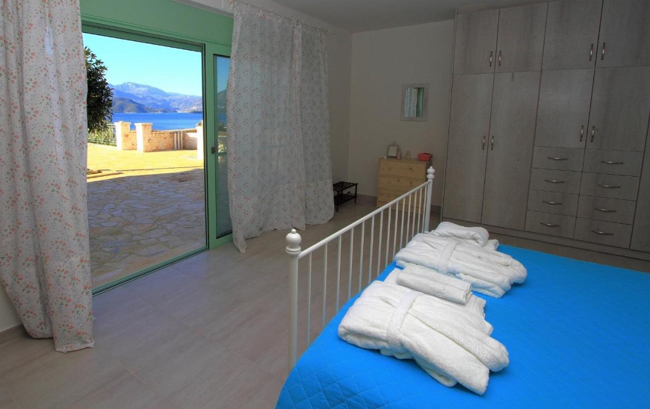 Meganisi Blue Villa Spartokhorion Bagian luar foto